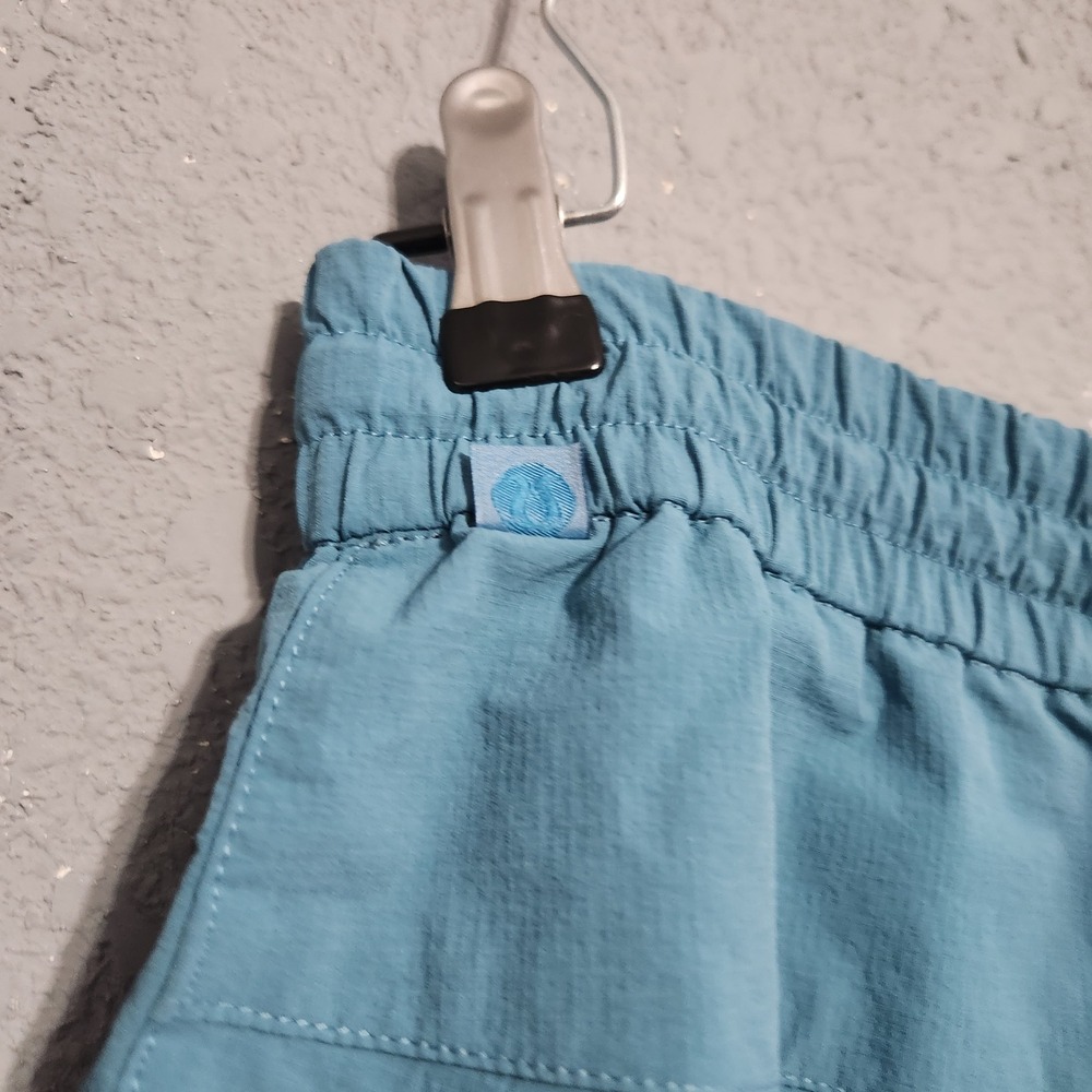 Lululemon BOWLINE Shorts 5" Men's Medium Teal Lightweight Stretch Athleisure - Picture 3 of 7